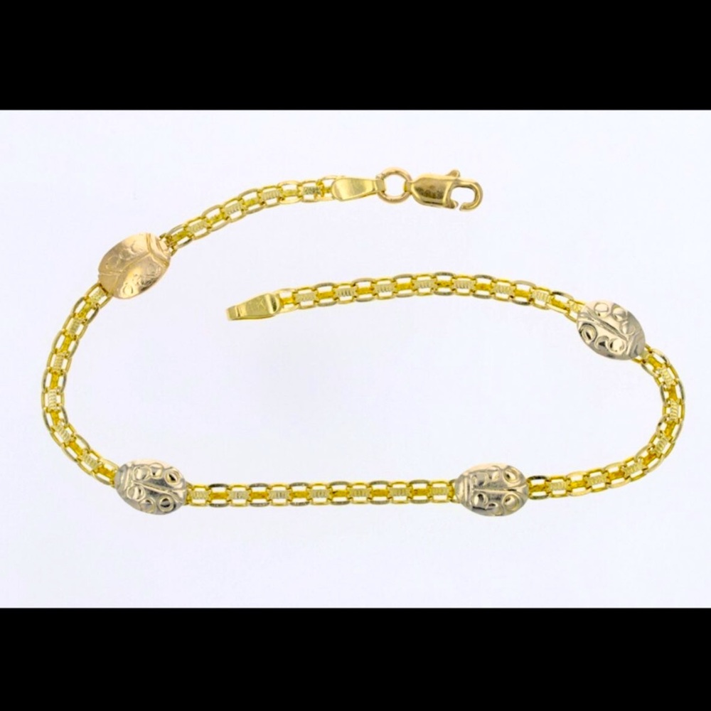 Super Cute Vintage 14k Lady Bug 🐞 Bracelet